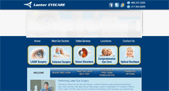 Desktop Screenshot of lantereyecare.com